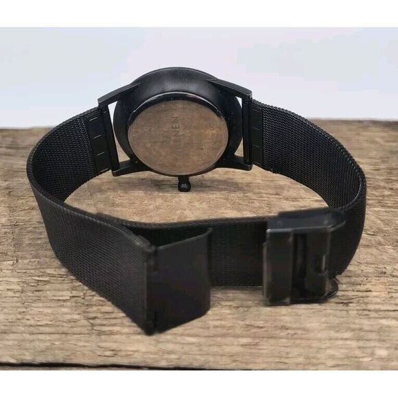 Grenan Skagen Mens  M-24XLBBB Black Steel Watch - Picture 3 of 8